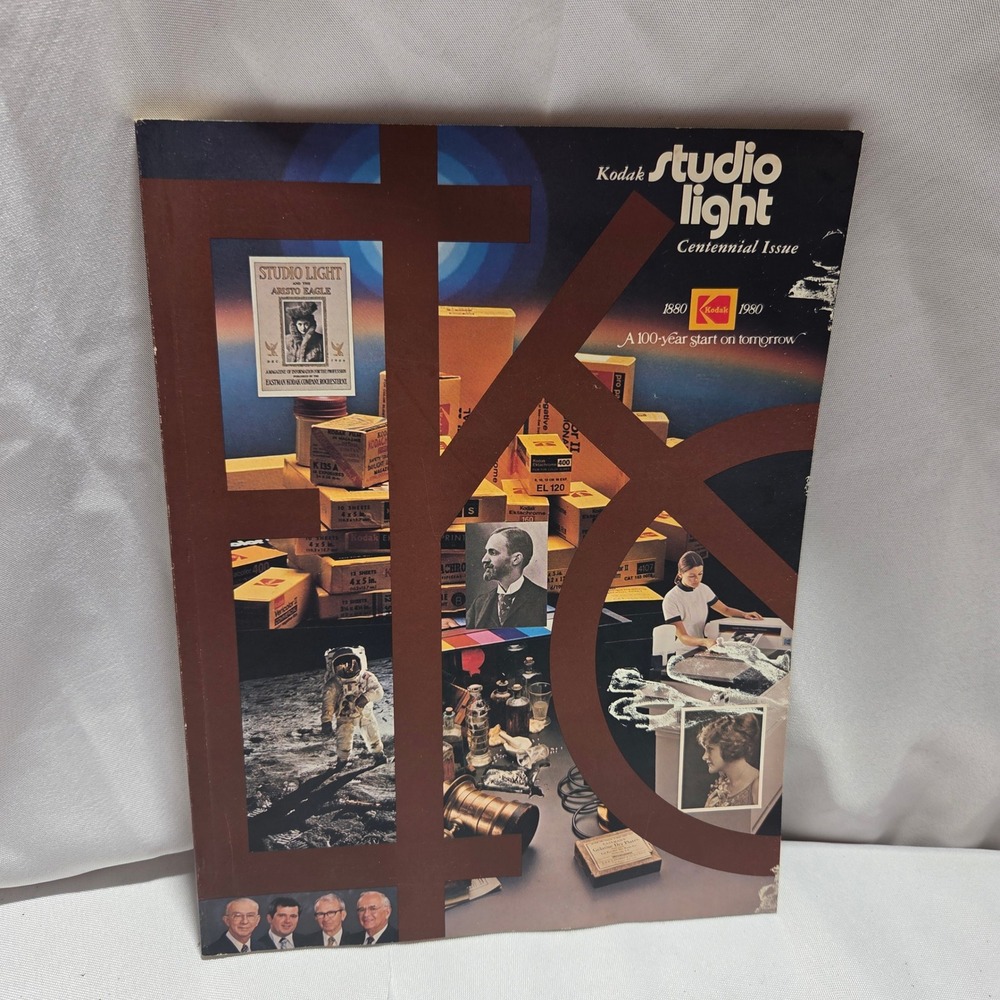 Vintage Kodak Studio‎ Light Centennial Issue 1880-1980 Photography Magazine